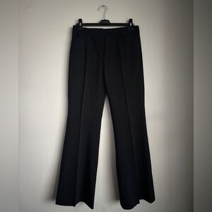 Elie Tahari Black Flare Boot Cut Pants